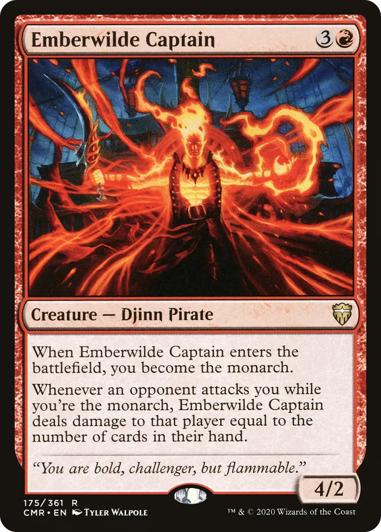Emberwilde Captain — Commander Legends — Magic: The Gathering