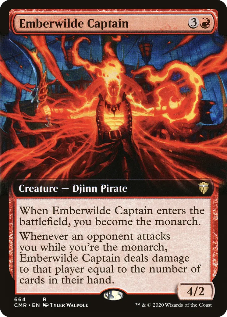 Emberwilde Captain — Commander Legends — Magic: The Gathering