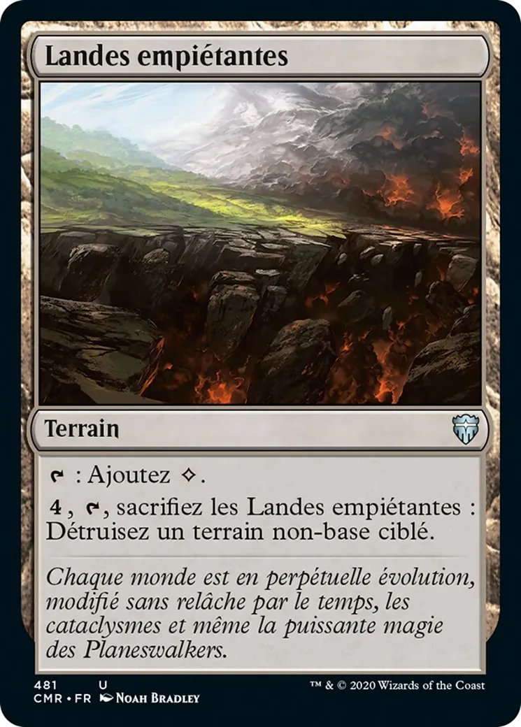 Landes empiétantes — Commander Legends — Magic: The Gathering