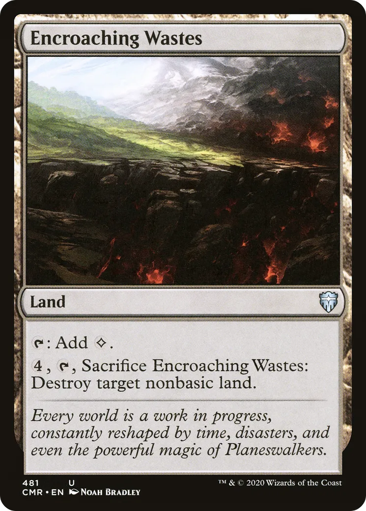 Encroaching Wastes — Commander Legends — Magic: The Gathering