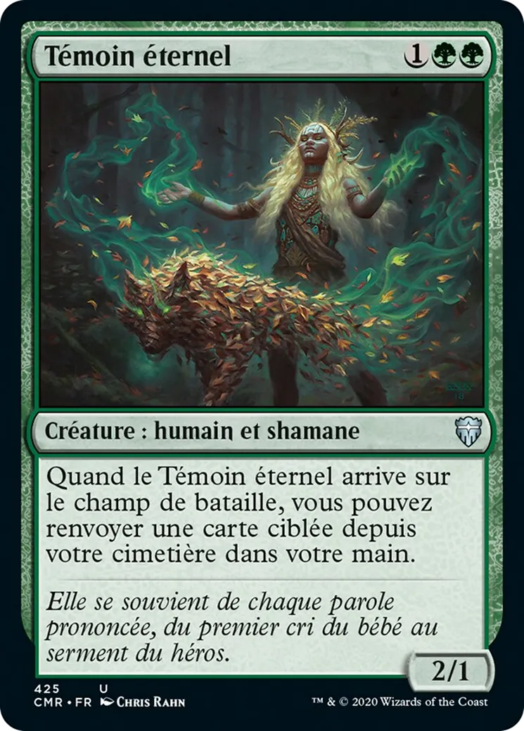 Témoin éternel — Commander Legends — Magic: The Gathering