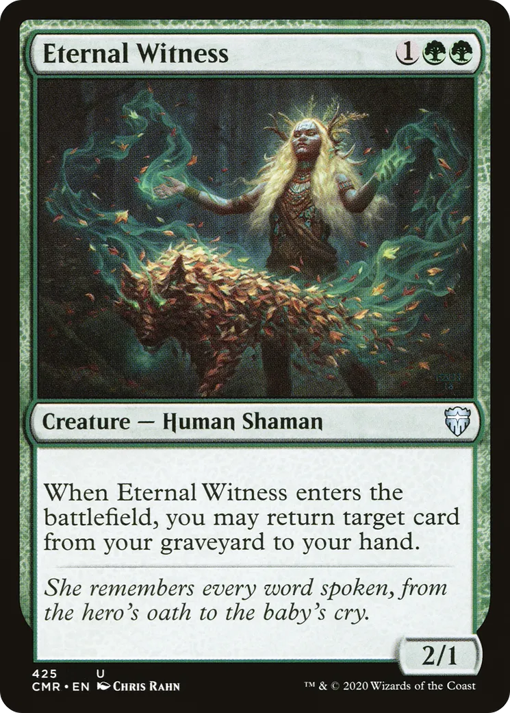 Eternal Witness — Commander Legends — Magic: The Gathering