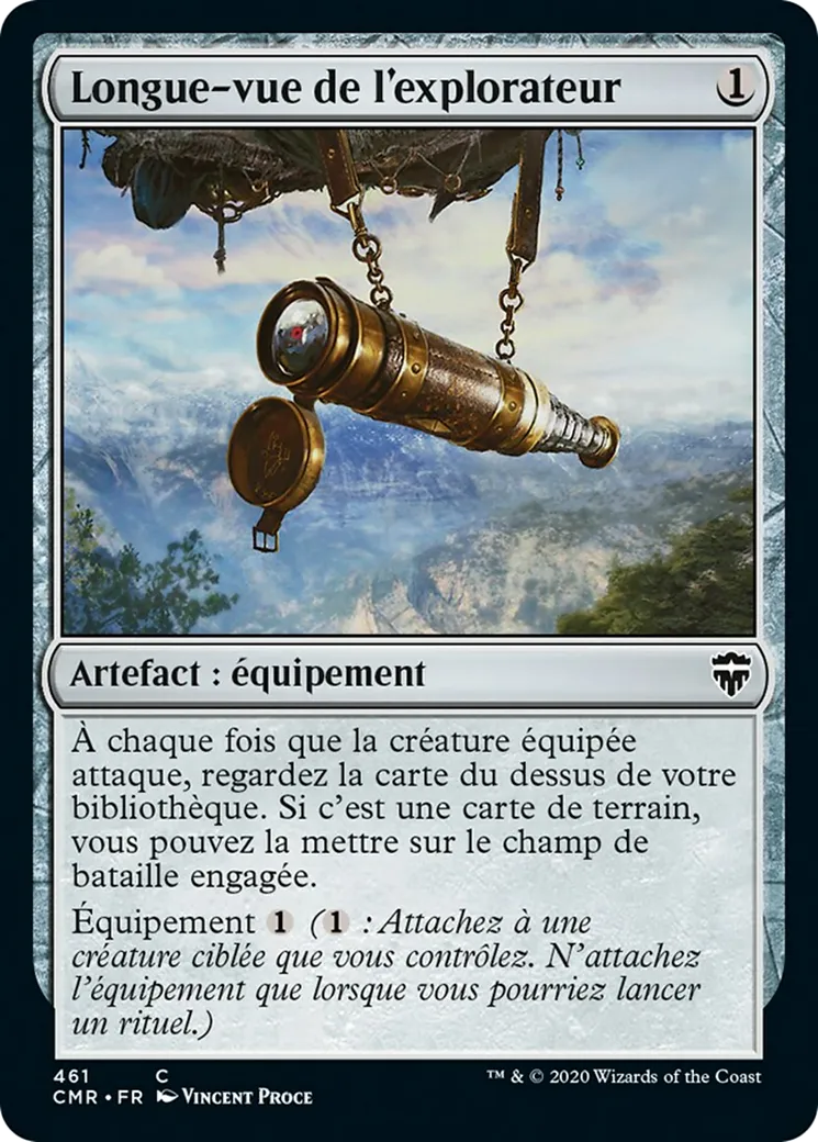 Longue-vue de l'explorateur from Commander Legends - Magic: The Gathering