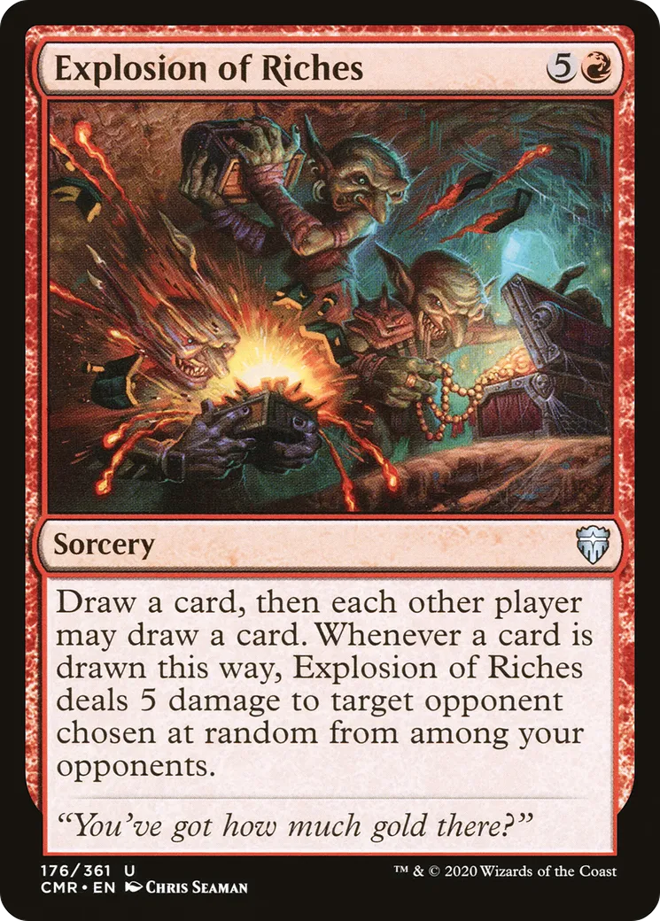 Explosion of Riches — Commander Legends — Magic: The Gathering