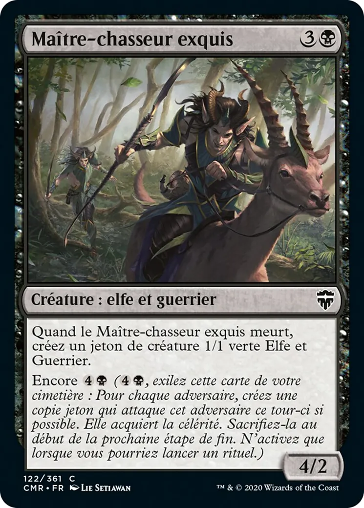 Maître-chasseur exquis — Commander Legends — Magic: The Gathering