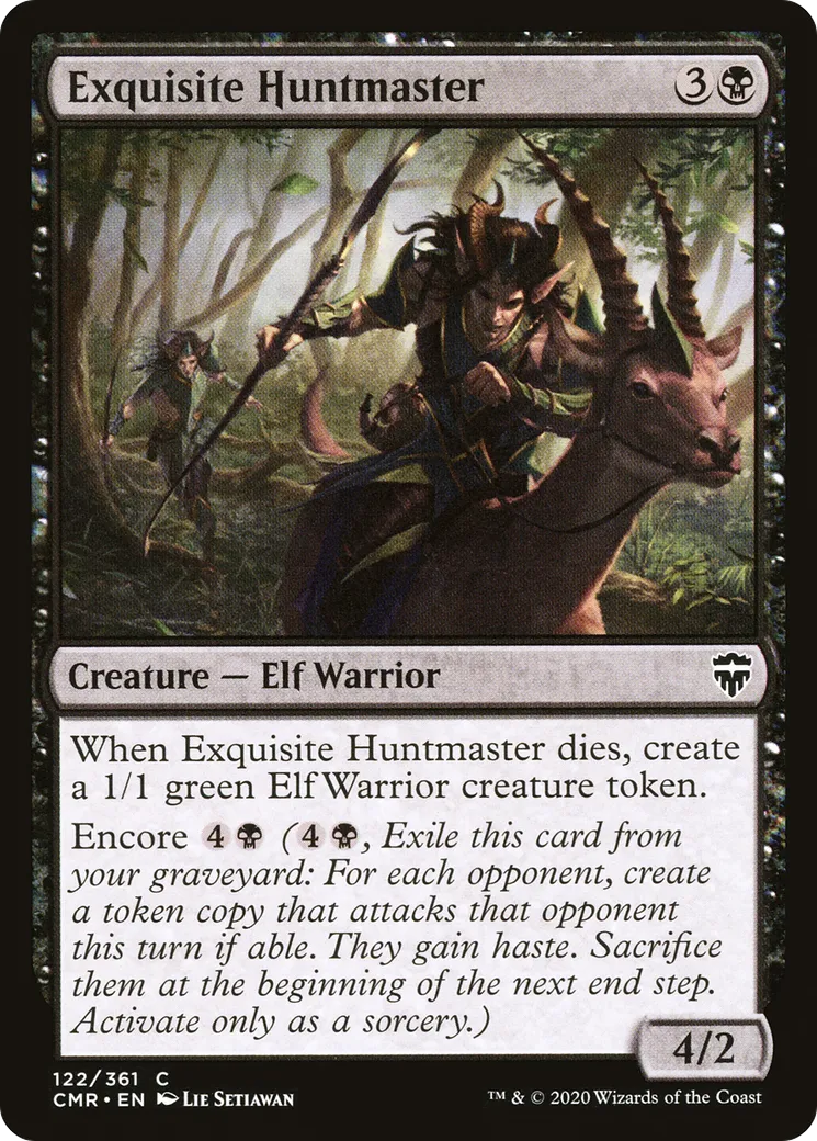 Exquisite Huntmaster from Commander Legends - Magic: The Gathering