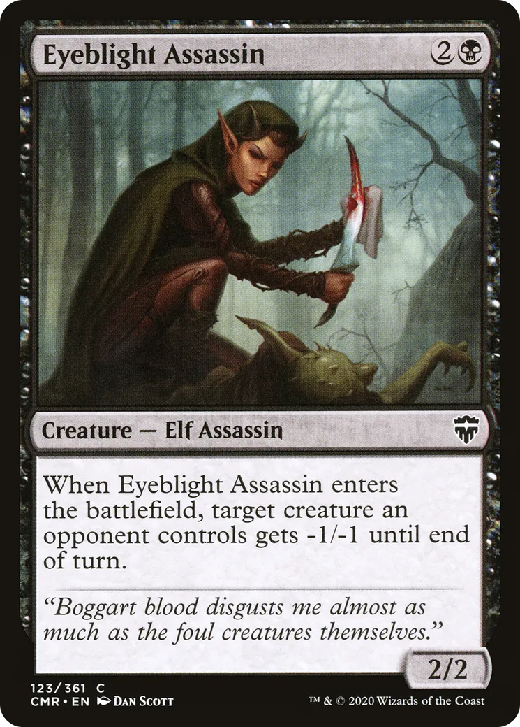 Eyeblight Assassin from Commander Legends - Magic: The Gathering