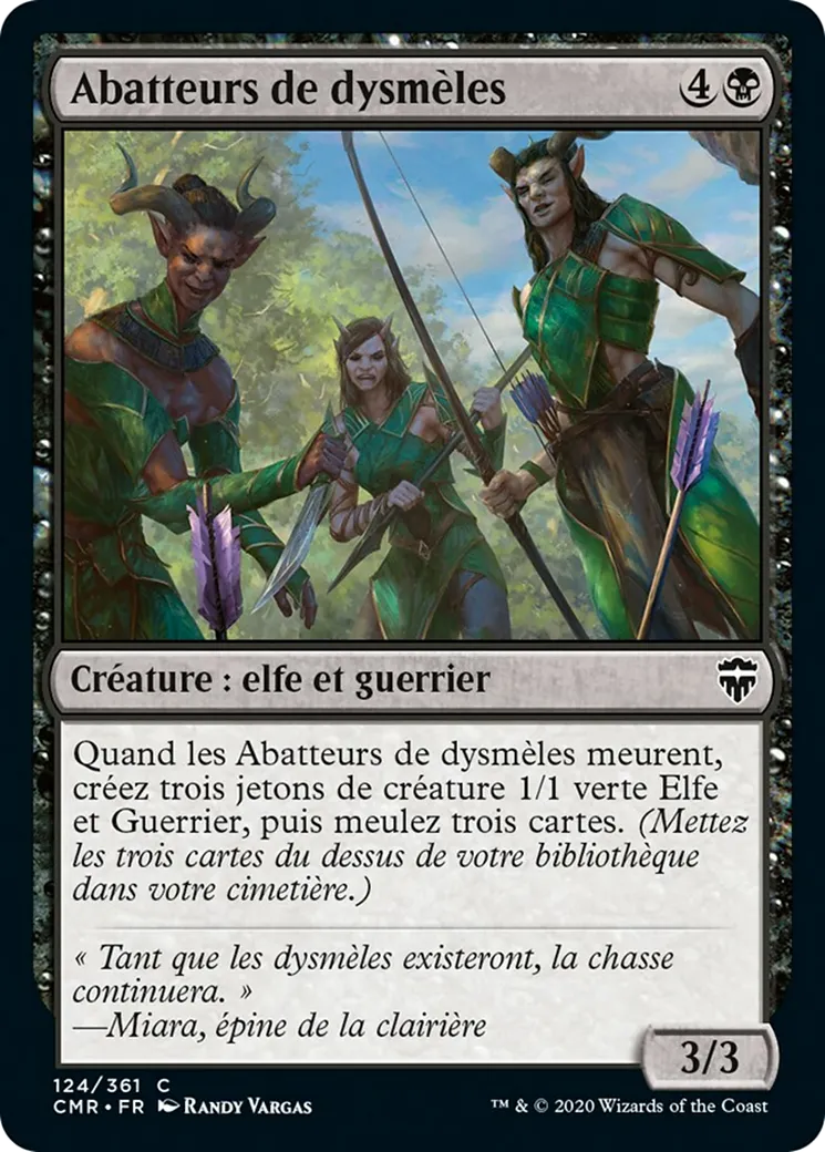 Abatteurs de dysmèles — Commander Legends — Magic: The Gathering