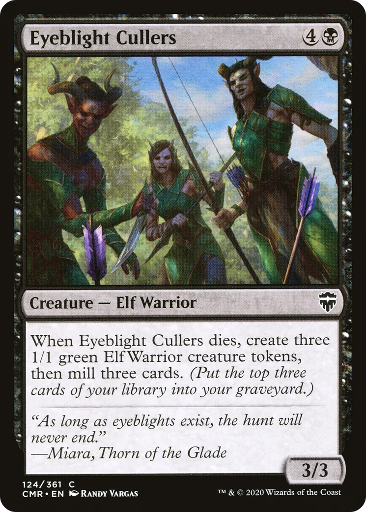 Eyeblight Cullers — Commander Legends — Magic: The Gathering