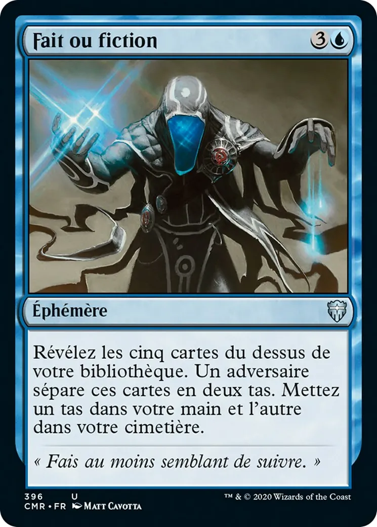 Fait ou fiction — Commander Legends — Magic: The Gathering