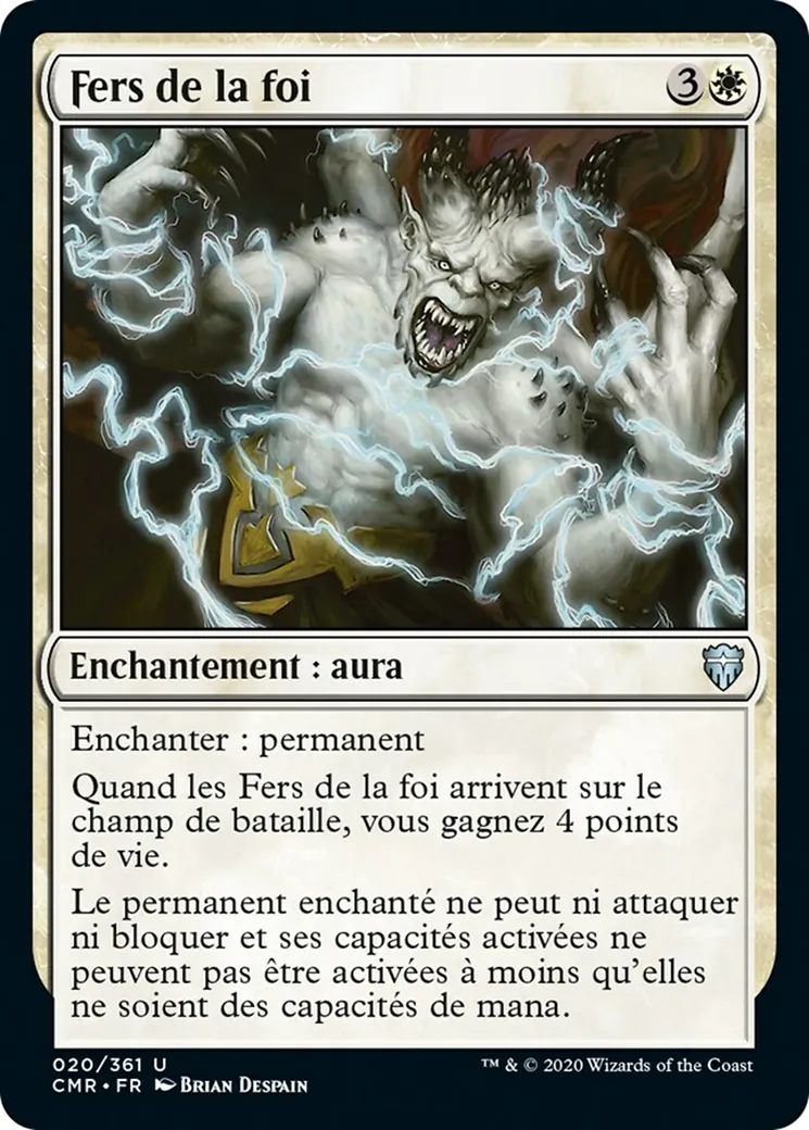 Fers de la foi — Commander Legends — Magic: The Gathering