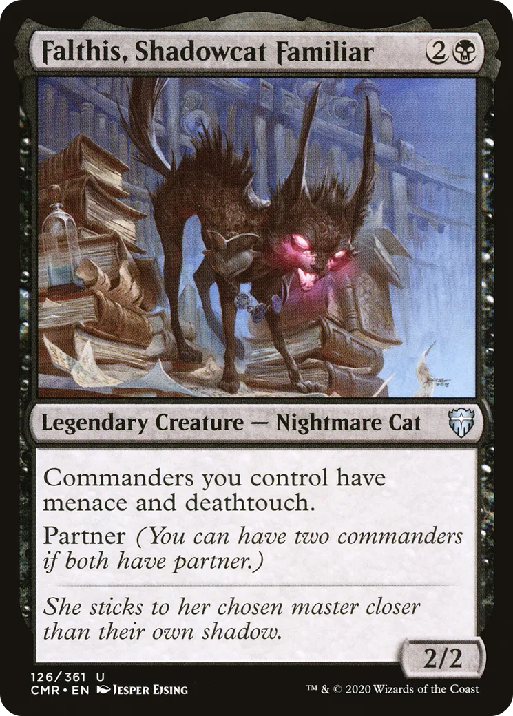 Falthis, Shadowcat Familiar — Commander Legends — Magic: The Gathering