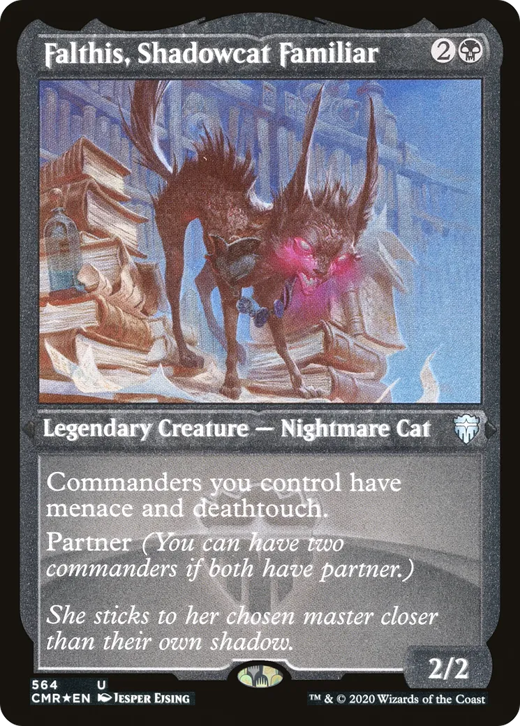 Falthis, Shadowcat Familiar — Commander Legends — Magic: The Gathering