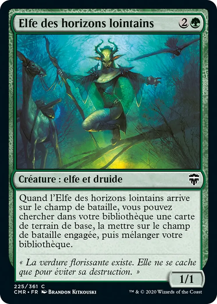 Elfe des horizons lointains — Commander Legends — Magic: The Gathering
