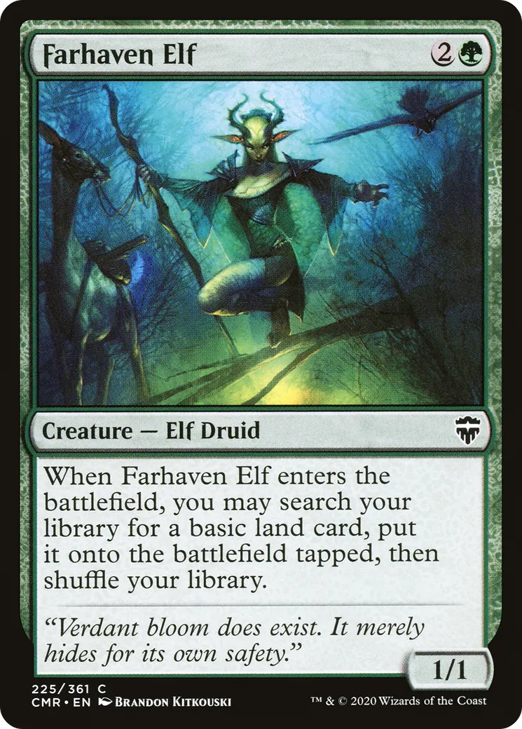 Farhaven Elf — Commander Legends — Magic: The Gathering