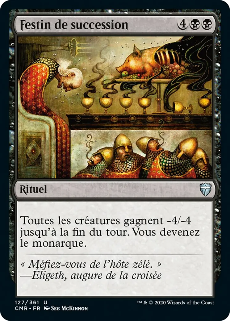 Festin de succession — Commander Legends — Magic: The Gathering