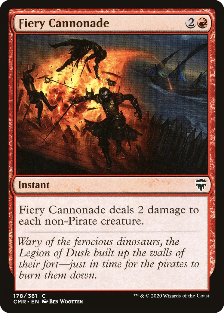 Fiery Cannonade — Commander Legends — Magic: The Gathering