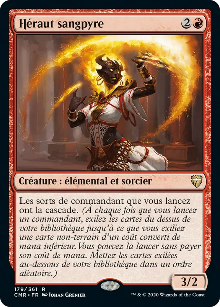Héraut sangpyre — Commander Legends — Magic: The Gathering