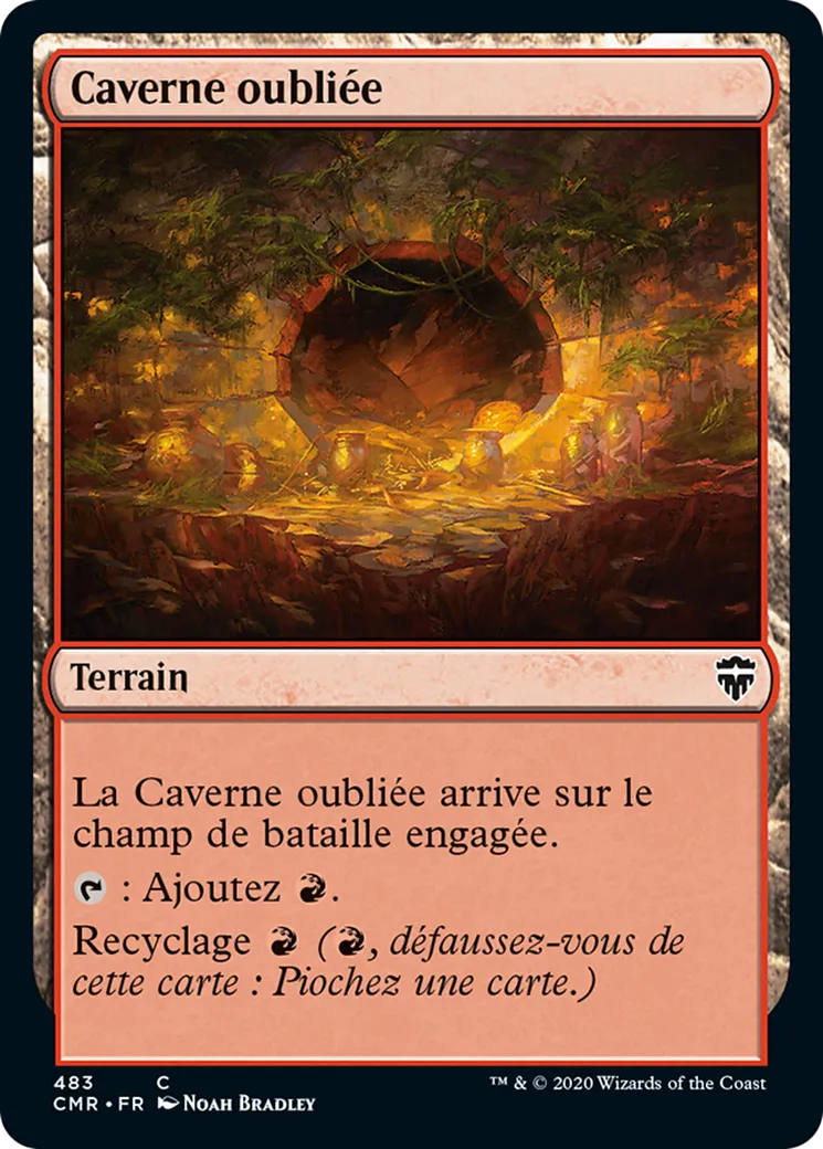 Caverne oubliée — Commander Legends — Magic: The Gathering