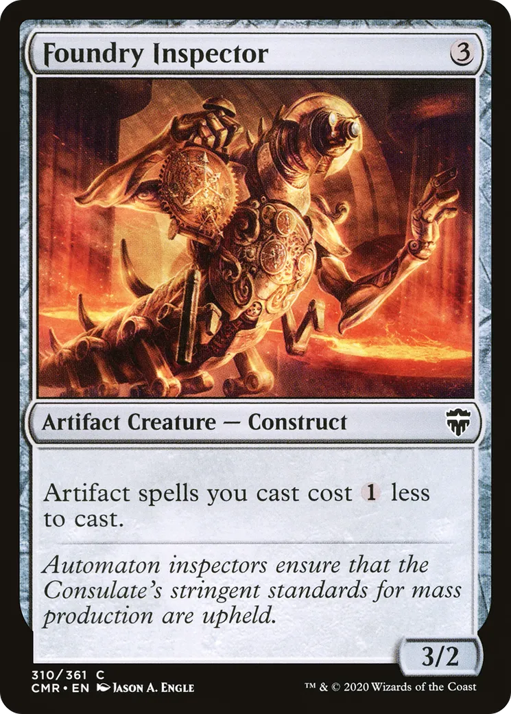 Foundry Inspector — Commander Legends — Magic: The Gathering
