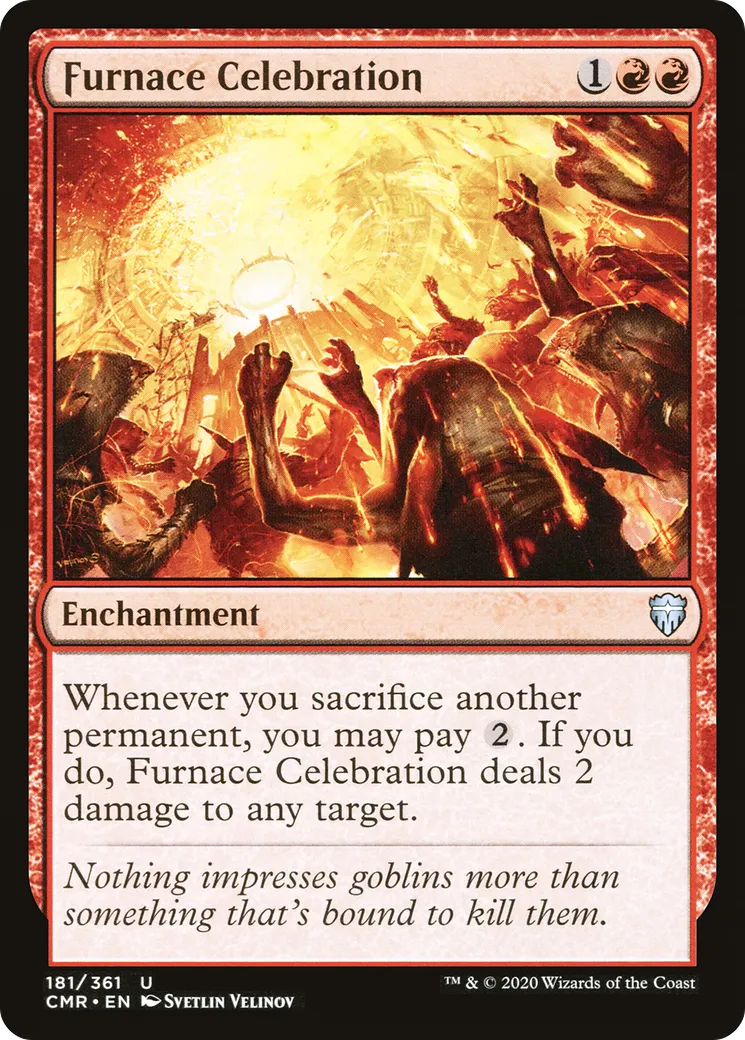 Célébration du fourneau — Commander Legends — Magic: The Gathering