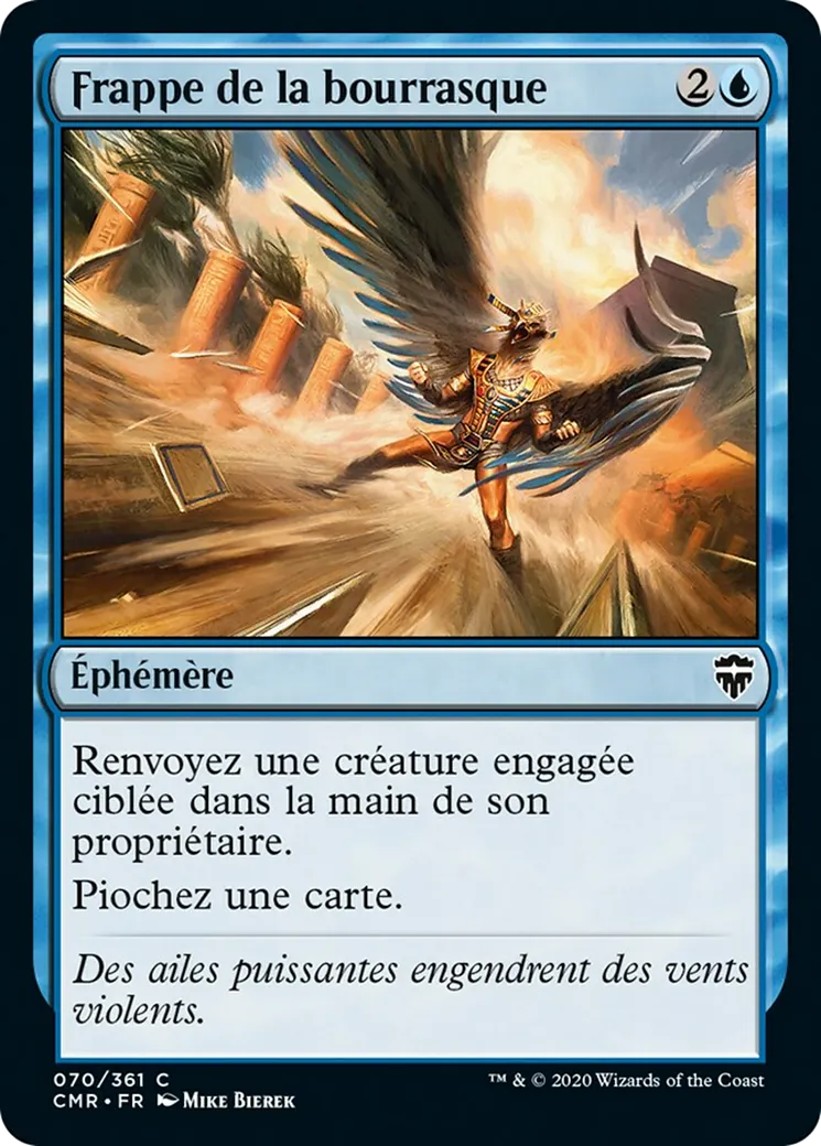 Frappe de la bourrasque — Commander Legends — Magic: The Gathering