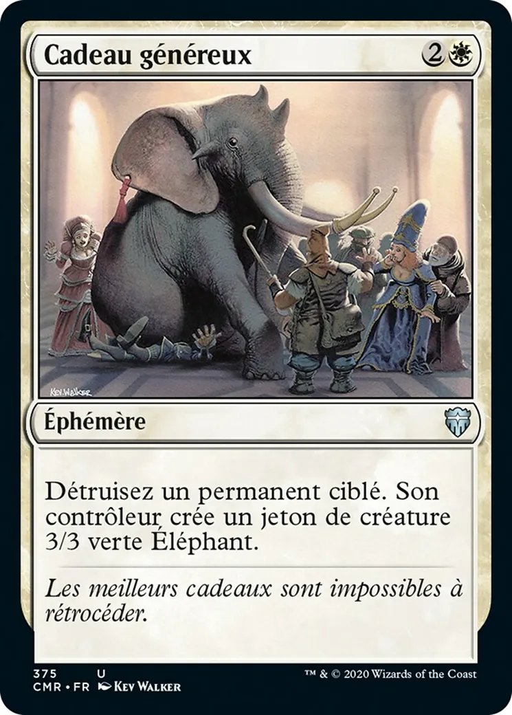 Cadeau généreux — Commander Legends — Magic: The Gathering