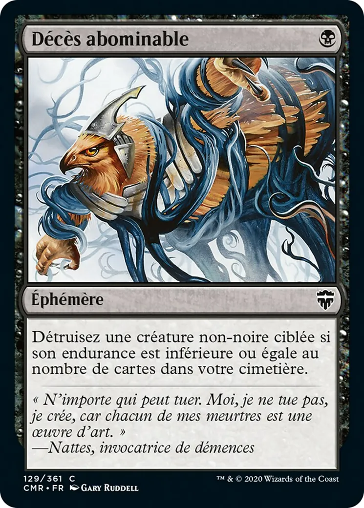 Décès abominable — Commander Legends — Magic: The Gathering