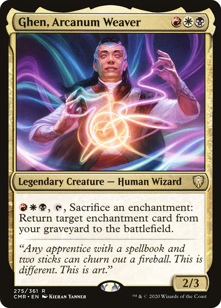 Ghen, Arcanum Weaver — Commander Legends — Magic: The Gathering
