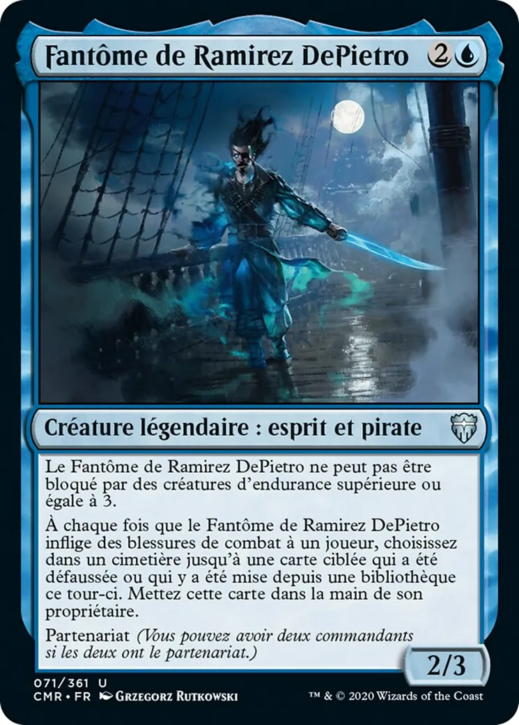 Fantôme de Ramirez DePietro — Commander Legends — Magic: The Gathering
