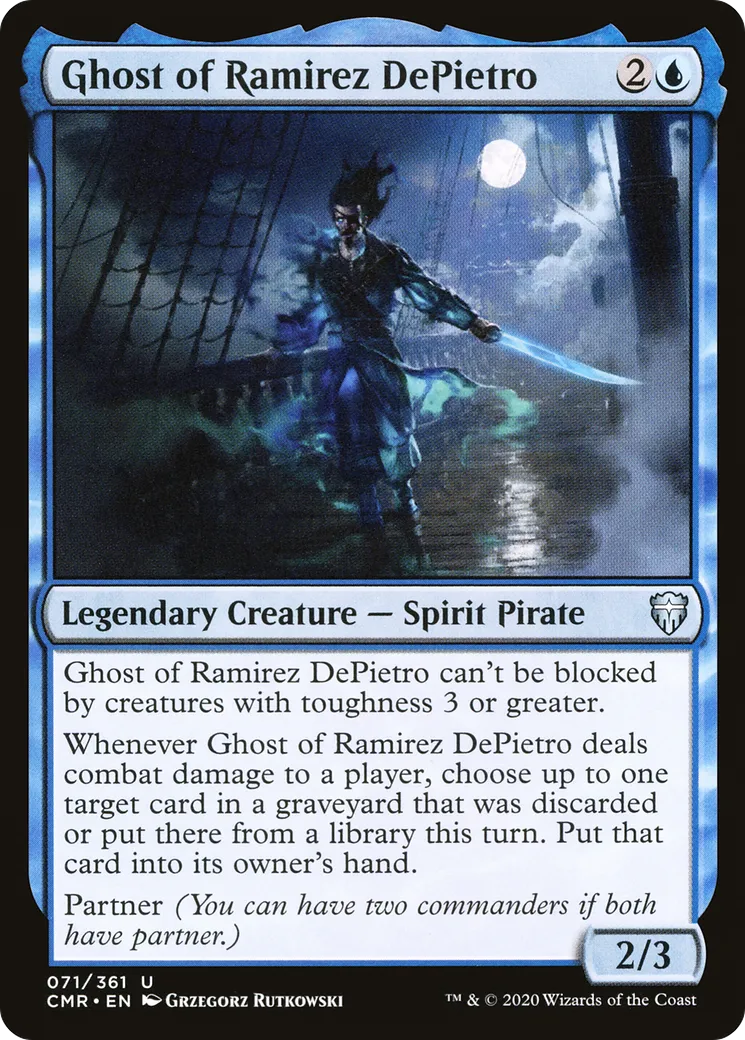 Ghost of Ramirez DePietro — Commander Legends — Magic: The Gathering