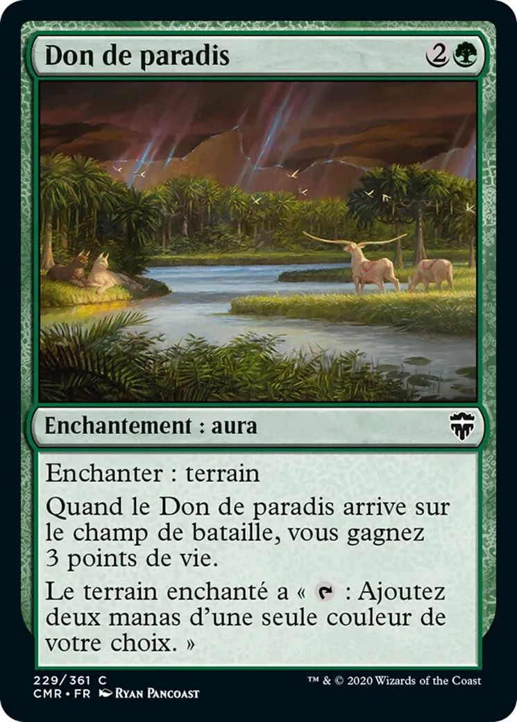 Don de paradis — Commander Legends — Magic: The Gathering