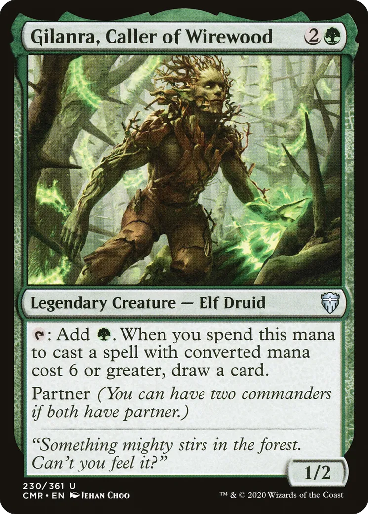 Gilanra, Caller of Wirewood — Commander Legends — Magic: The Gathering