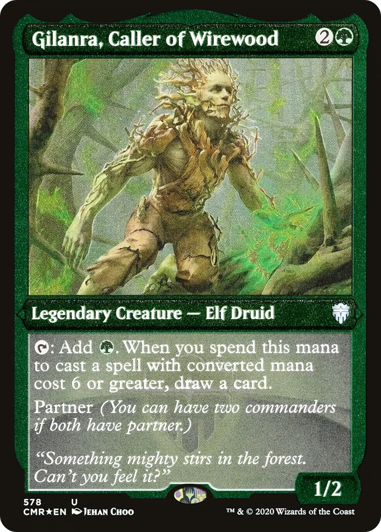 Gilanra, Caller of Wirewood — Commander Legends — Magic: The Gathering