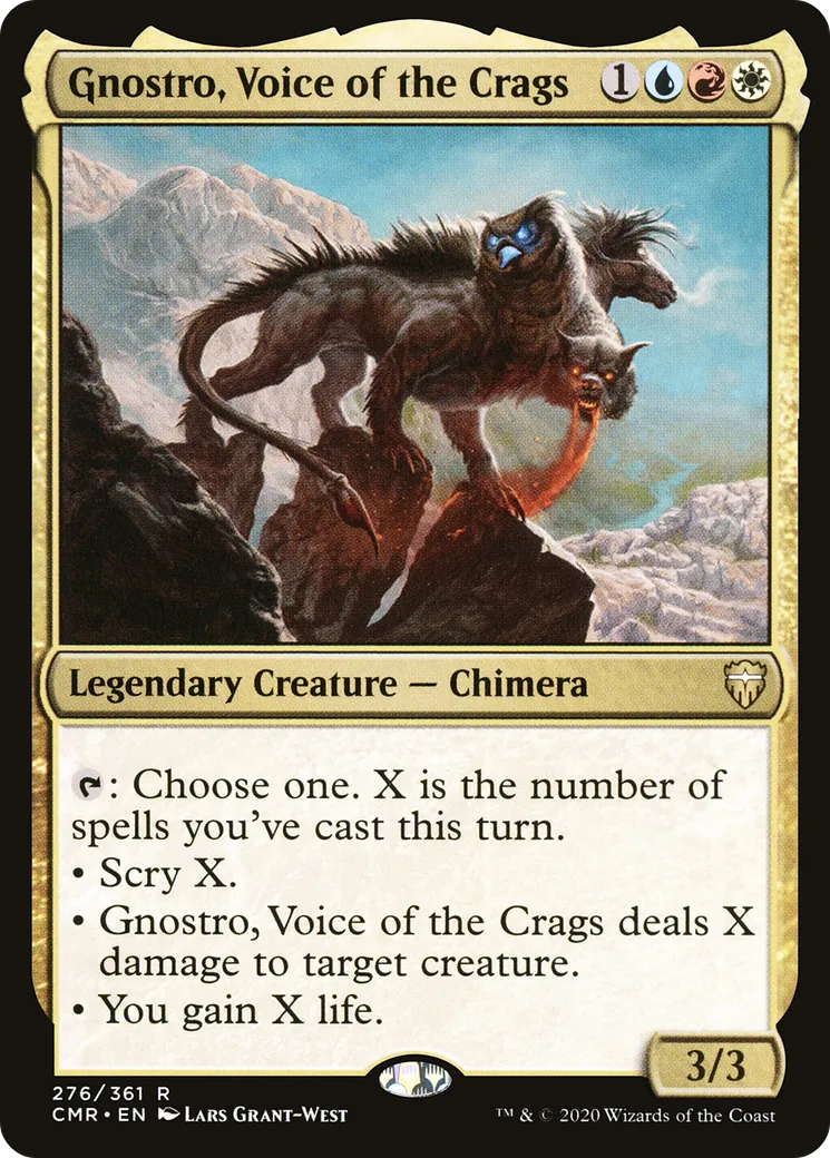 Gnostro, Voice of the Crags — Commander Legends — Magic: The Gathering