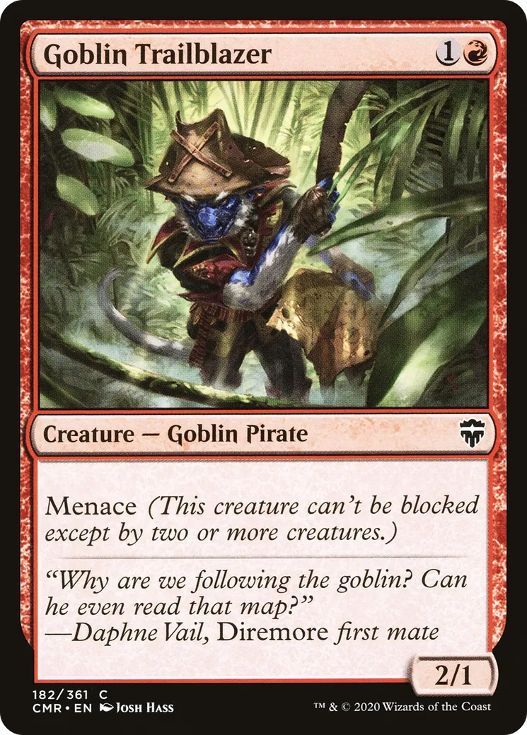 Goblin Trailblazer — Commander Legends — Magic: The Gathering