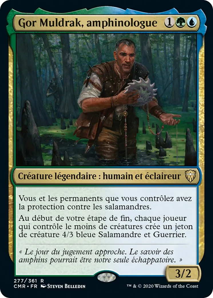 Gor Muldrak, amphinologue — Commander Legends — Magic: The Gathering