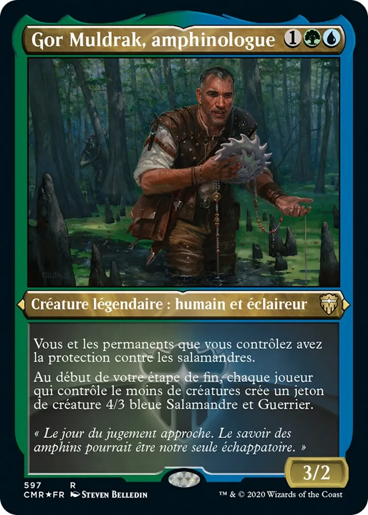 Gor Muldrak, amphinologue — Commander Legends — Magic: The Gathering
