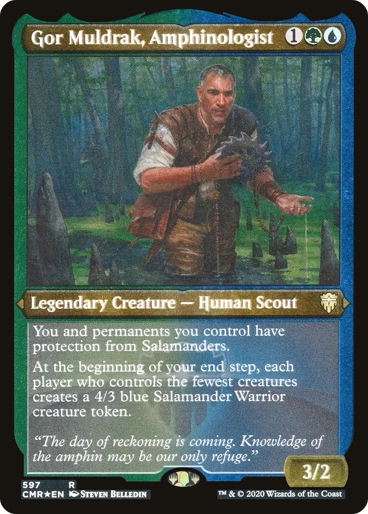 Gor Muldrak, amphinologue — Commander Legends — Magic: The Gathering