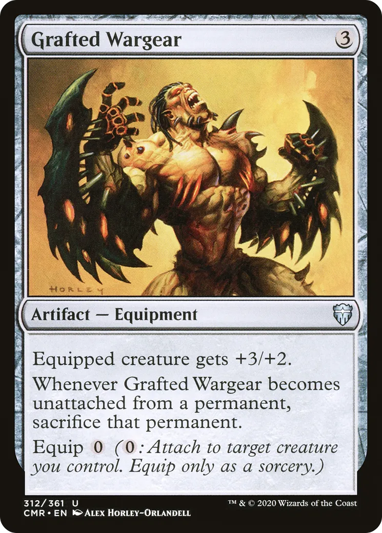 Grafted Wargear — Commander Legends — Magic: The Gathering