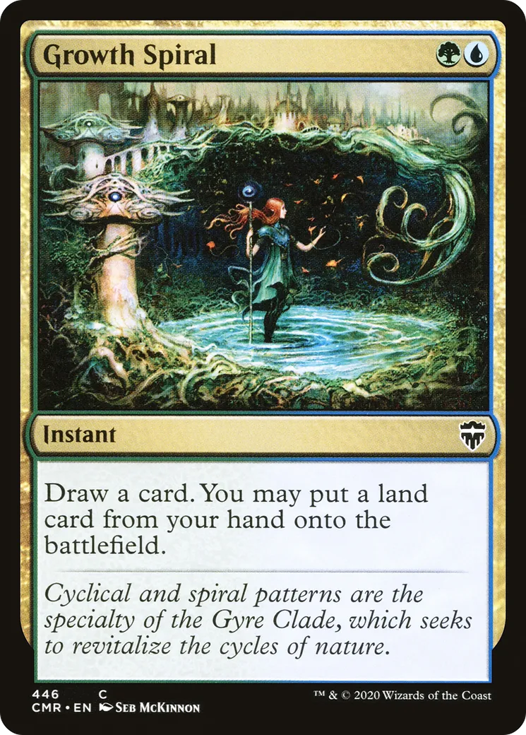Growth Spiral — Commander Legends — Magic: The Gathering