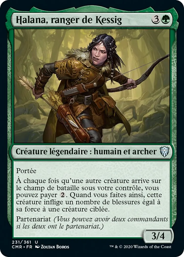 Halana, ranger de Kessig — Commander Legends — Magic: The Gathering