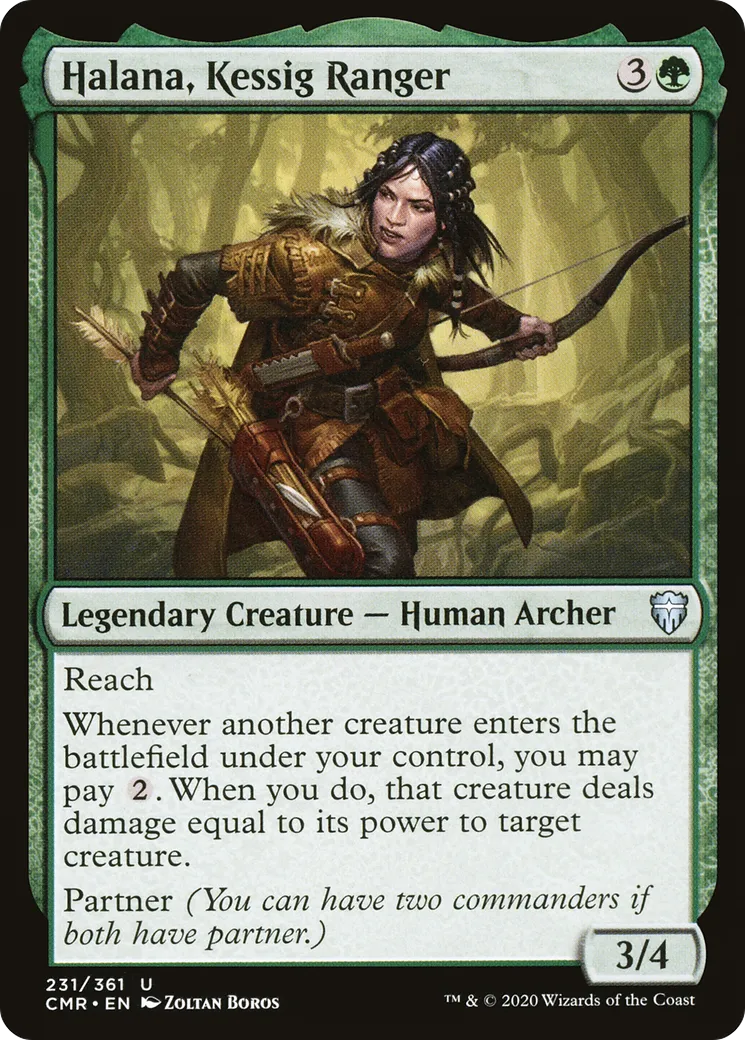 Halana, Kessig Ranger — Commander Legends — Magic: The Gathering
