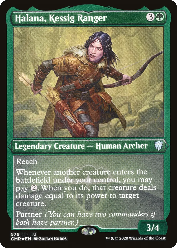 Halana, Kessig Ranger — Commander Legends — Magic: The Gathering