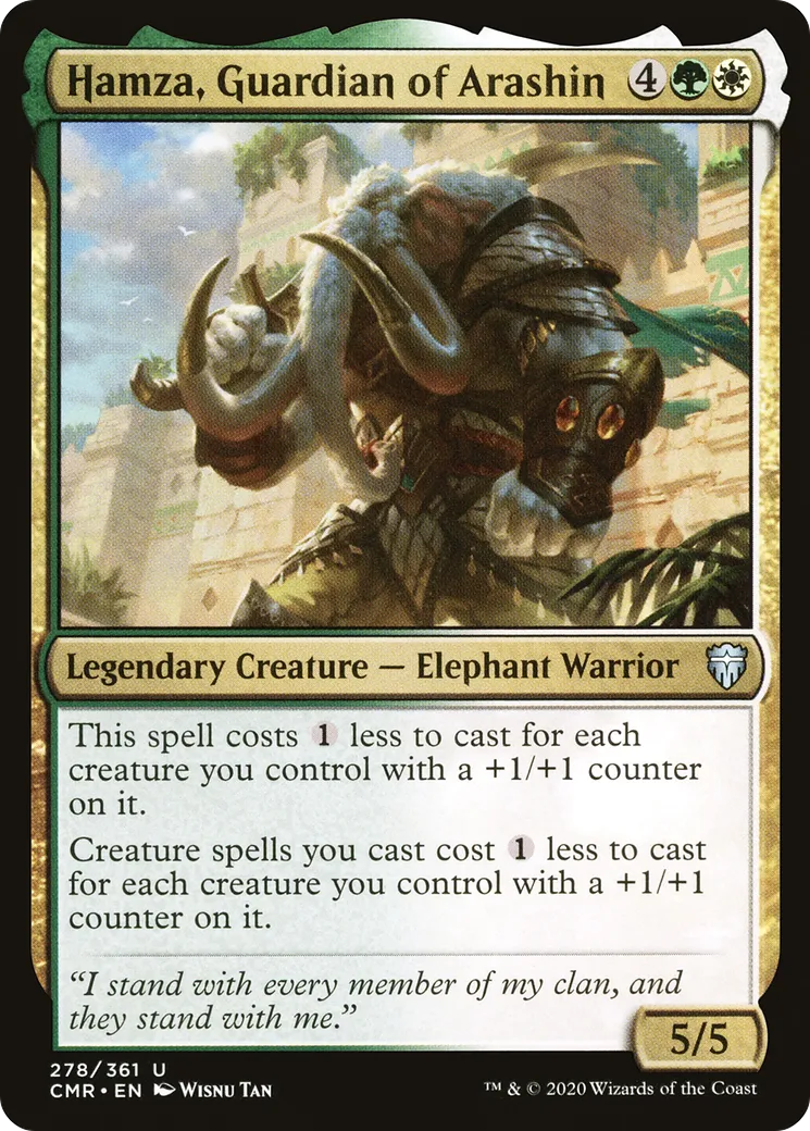 Hamza, Guardian of Arashin — Commander Legends — Magic: The Gathering