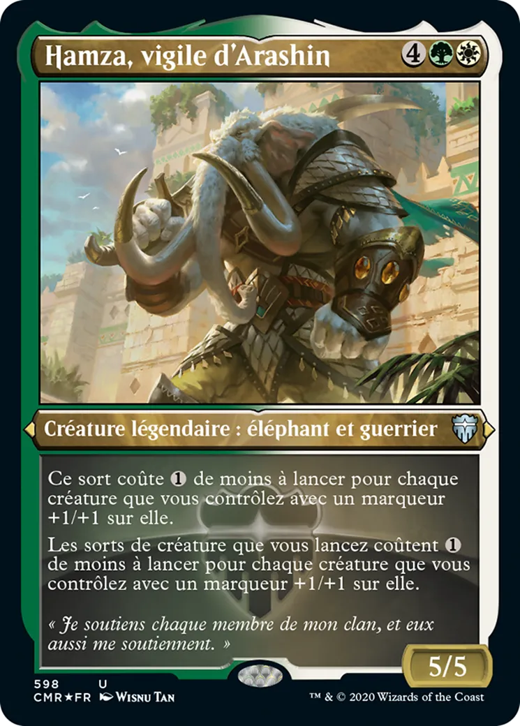 Hamza, vigile d'Arashin — Commander Legends — Magic: The Gathering