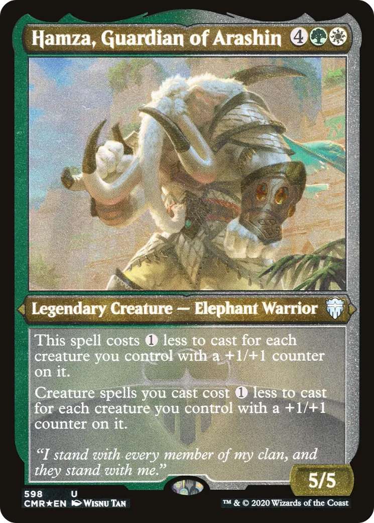 Hamza, Guardian of Arashin — Commander Legends — Magic: The Gathering
