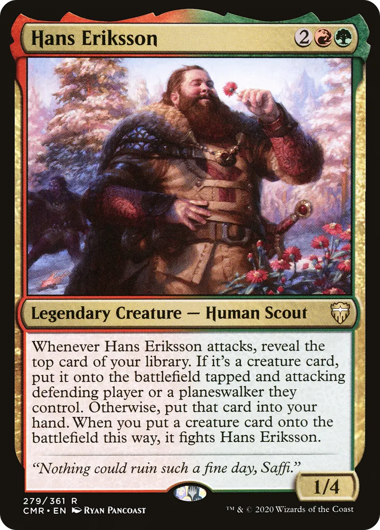 Hans Eriksson — Commander Legends — Magic: The Gathering