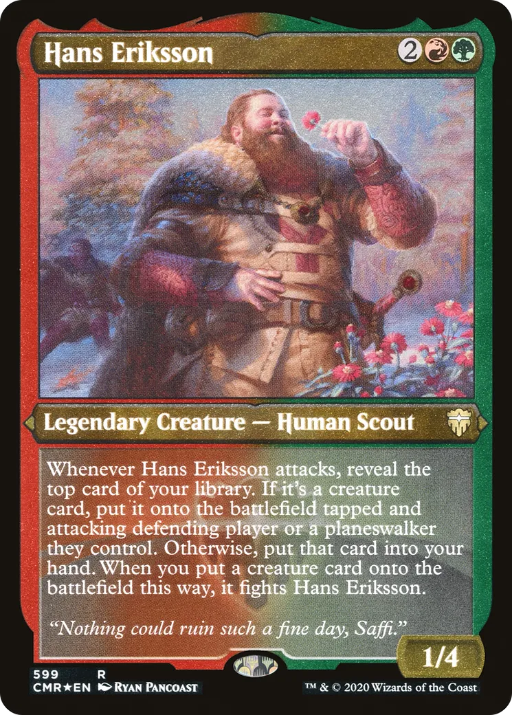 Hans Eriksson — Commander Legends — Magic: The Gathering