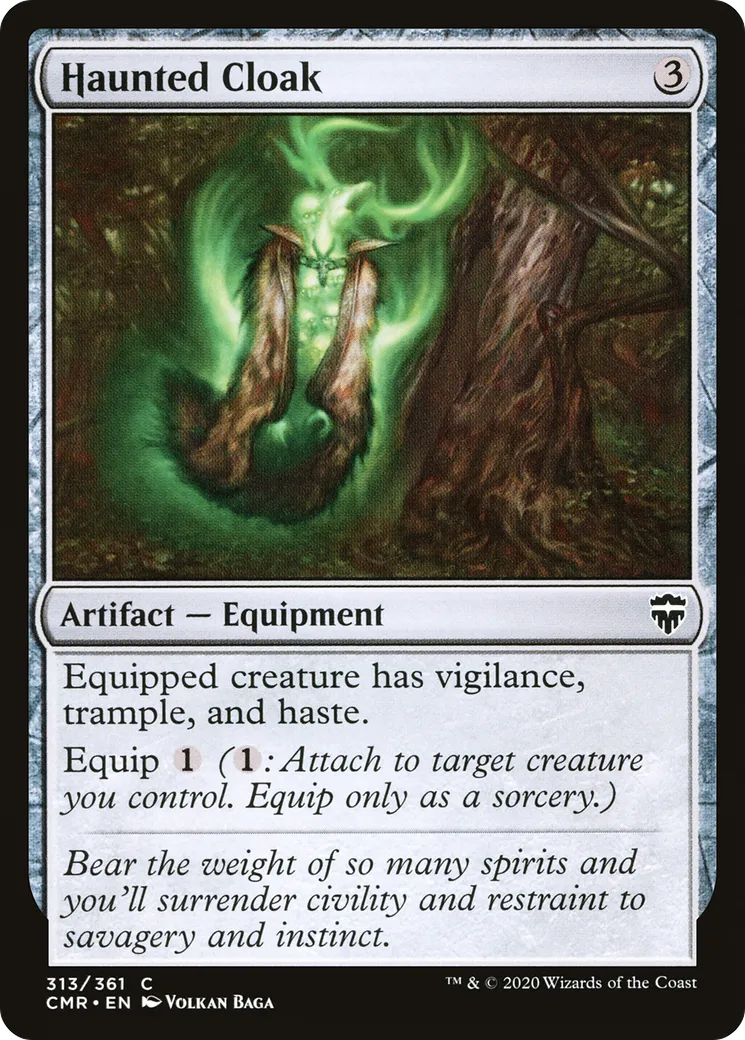 Cape hantée — Commander Legends — Magic: The Gathering